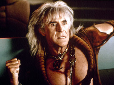 Montalban as Kahn, in Star Trek II: The Wrath Of kahn