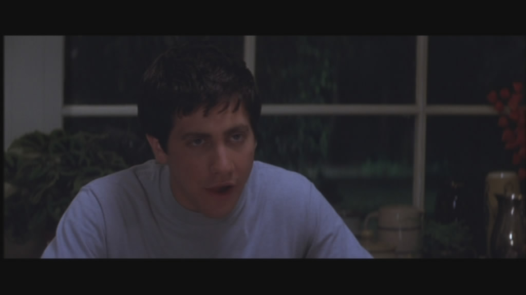 Jake Gyllenhall plays Donnie, a troubled young teen.