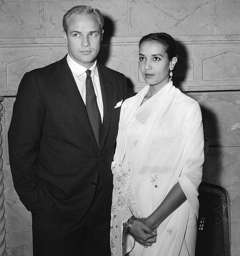 Marlon Brando and Anna Kashfi (undated)