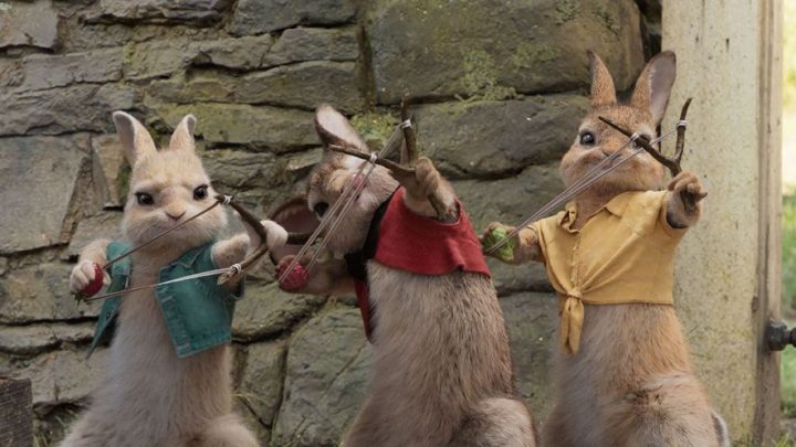Movie review: Exhausting 'Peter Rabbit' is clever but manic