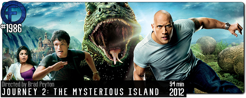 journey 2 the mysterious island poster